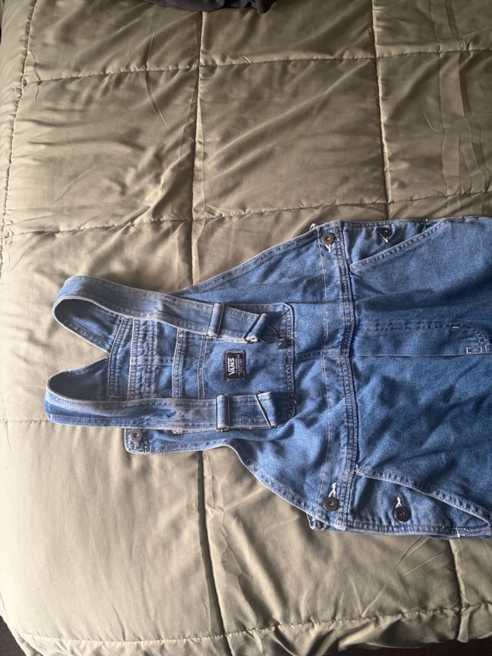 Vans Blue Denim Women's Overalls